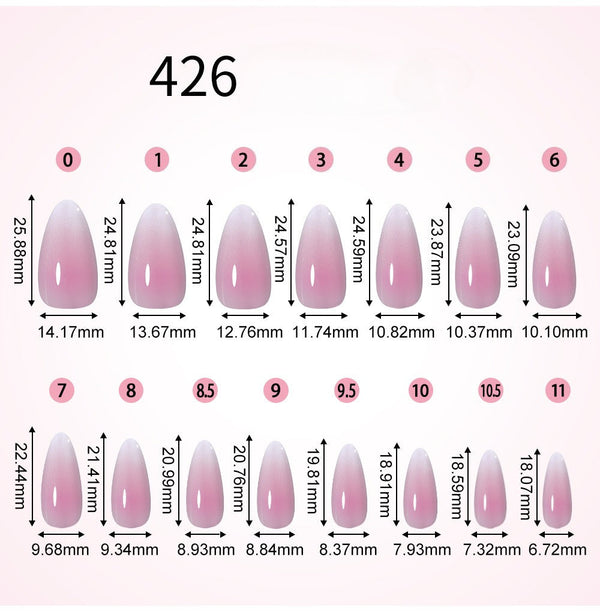 150 pieces glossy nail