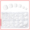 168pc Press on Toenails Pedicure