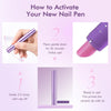3-in-1 Cuticle Pusher Nail Oil Pen