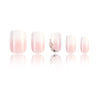 Gradient Jelly Powder Nail (press on nail)