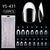 Almond nail 120 pieces