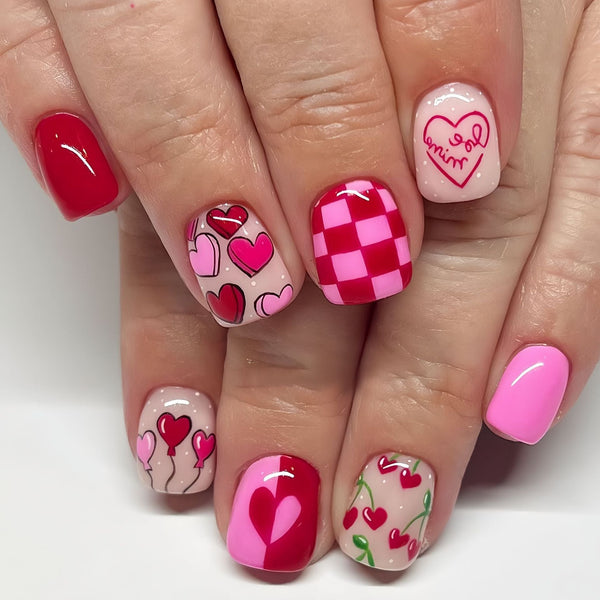 24pcs/Set Press On Nails