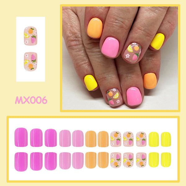 24pcs/Set Press On Nails