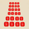 Pedicure fake nail Y1119