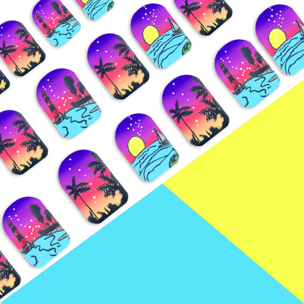 Press on nails J119