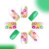 12 Sizes-24 Pcs Press On Nails C344
