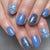 Christmas Nail Art Snowflake Glitter Wear Nail Art
