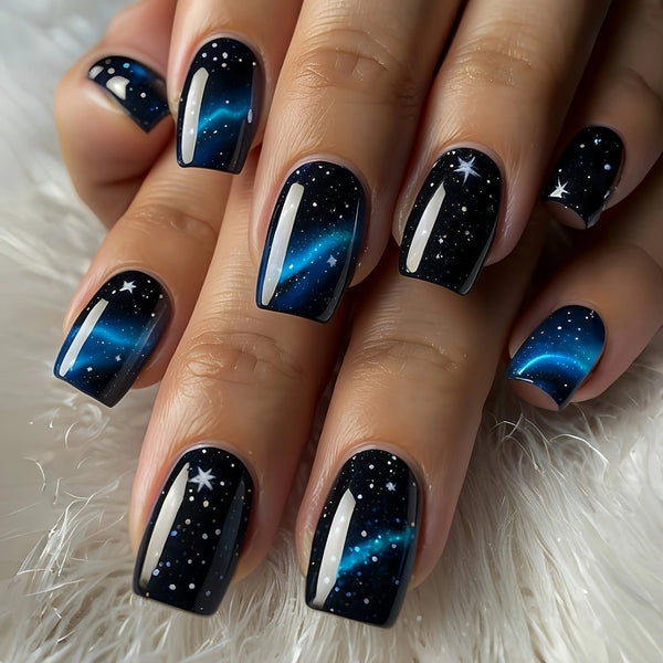 12 Sizes-24 Pcs Press On Nails LC234