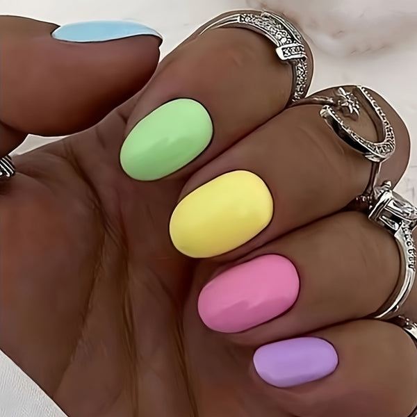 24pcs/Set Press On Nails