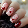 Valentine's Day Love Nail Art
