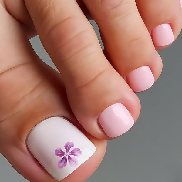 Pedicure fake nail Y997
