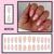 24pcs/Set Press On Nails