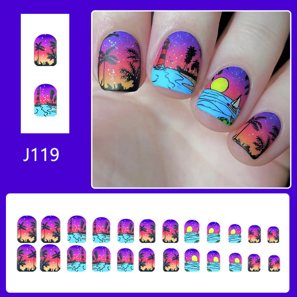 Press on nails J119