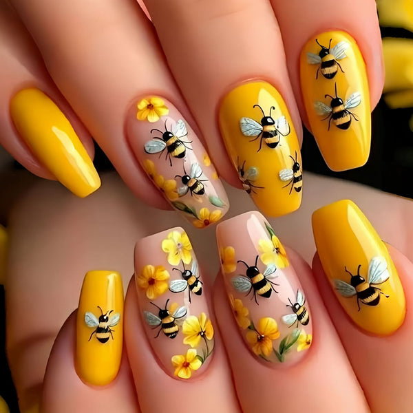 24pcs/Set Press On Nails
