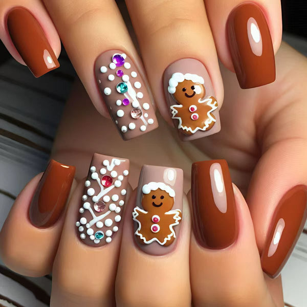 Brown Gingerbread Man