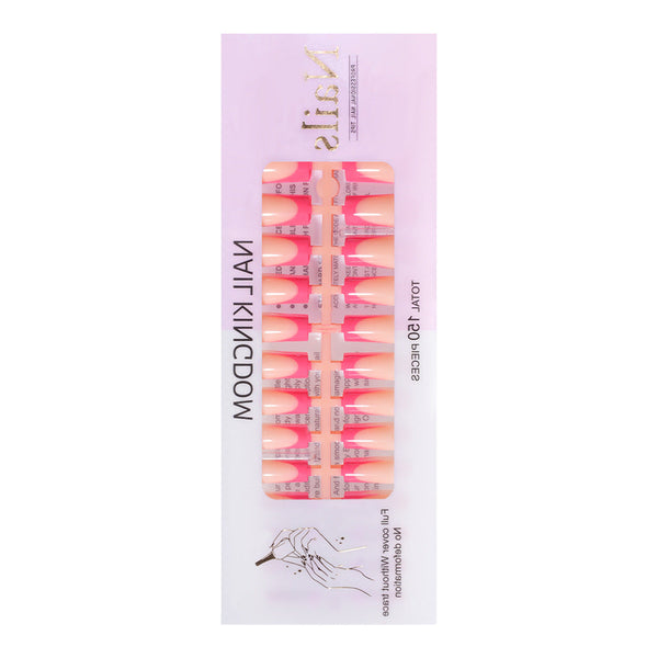 150 Pcs Five-color French nails