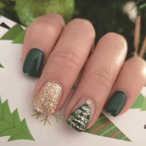 Christmas tree solid color