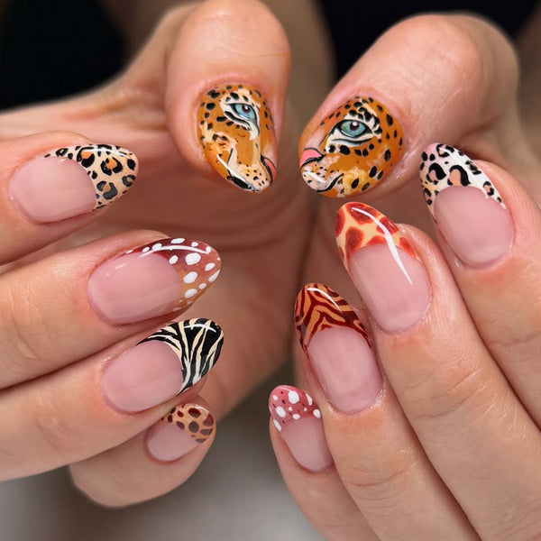 24pcs/Set Press On Nails