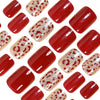 Glitter pink leopard print