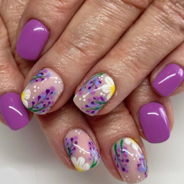 24pcs/Set Press On Nails