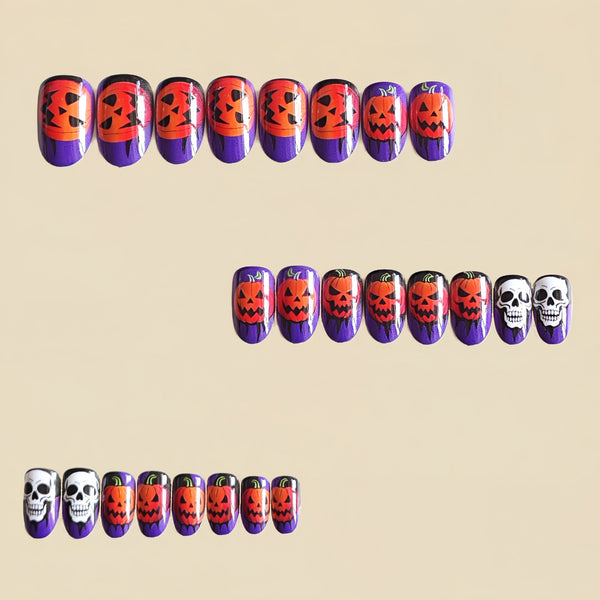 24pcs/Set Press On Nails