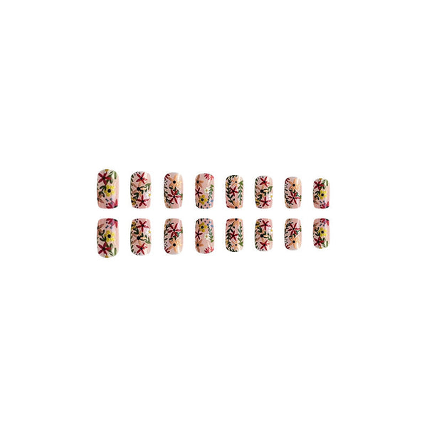 Leaf Flower Nail Enhancement Tablets