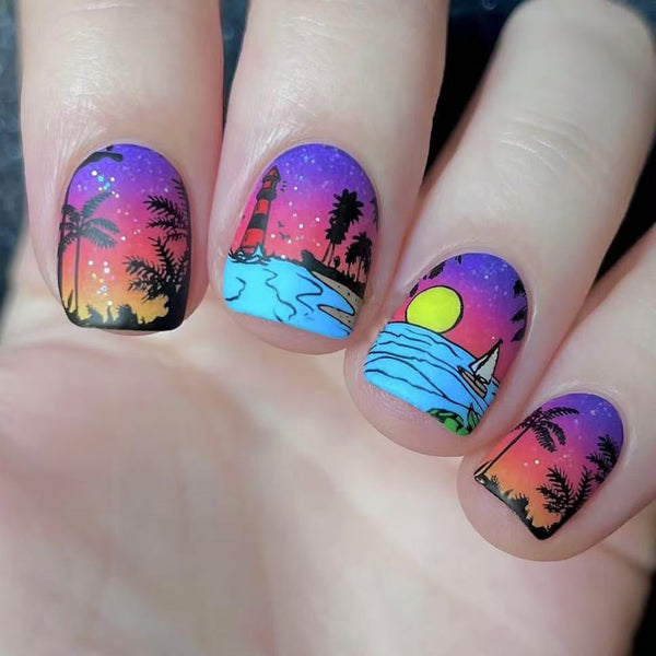 Press on nails J119