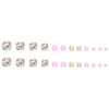 Pedicure fake nail Y052