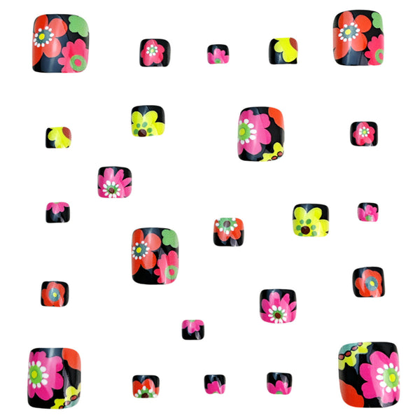 Pedicure fake nail Y1099