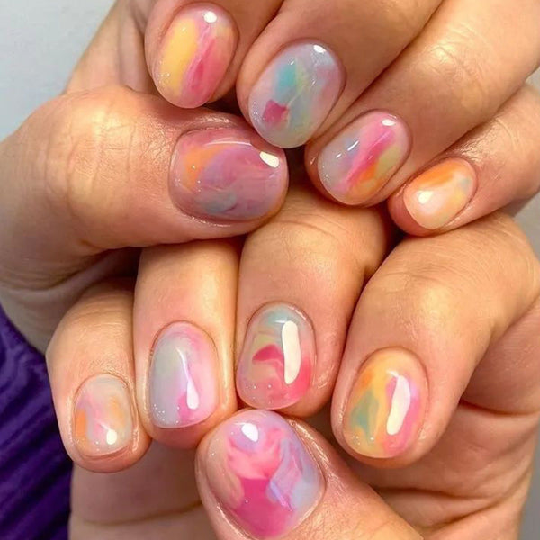 24pcs/Set Press On Nails