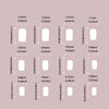 24pcs/Set Press On Nails M11