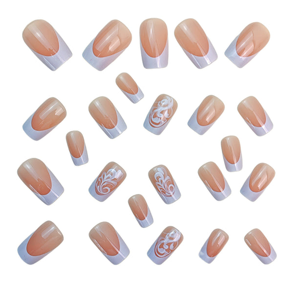 24pcs/Set Press On Nails