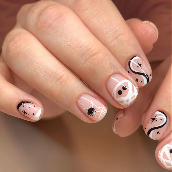 24pcs/Set Press On Nails