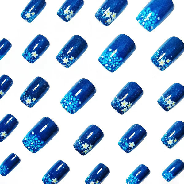 12 Sizes-24 Pcs Press On Nails w-298