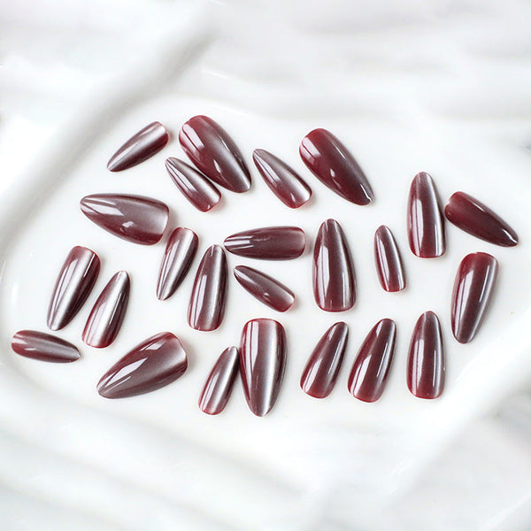 12 Sizes-24 Pcs Press On Nails AW420