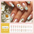 12 Sizes-24 Pcs Press On Nails CY1044-B7