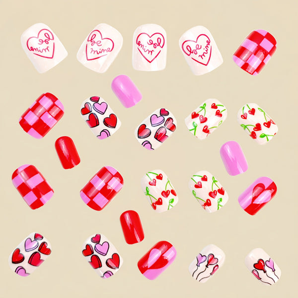 24pcs/Set Press On Nails