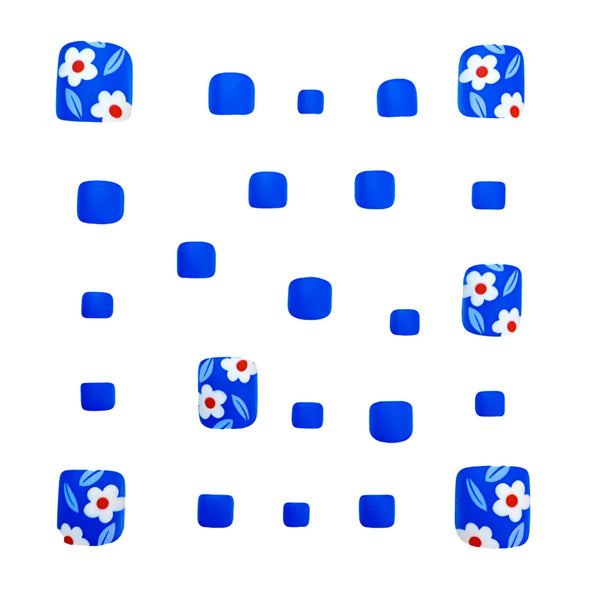 Pedicure fake nail Y667