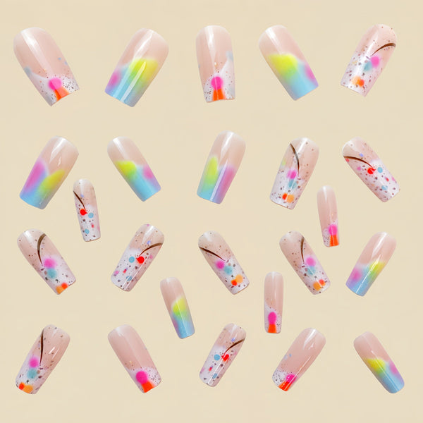 24pcs/Set Press On Nails