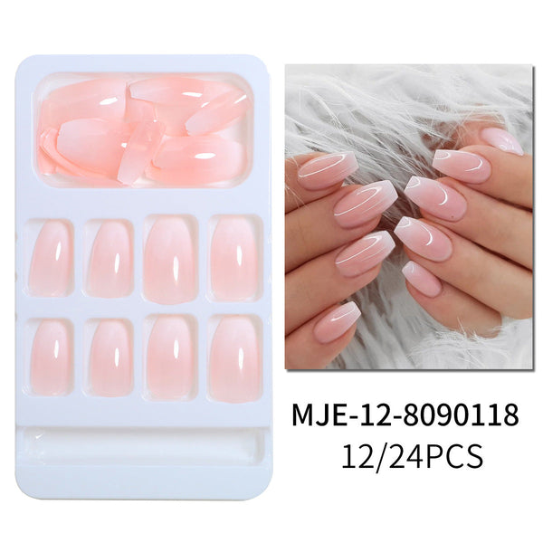 Gradient pink short ballet