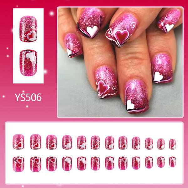 24pcs/Set Press On Nails