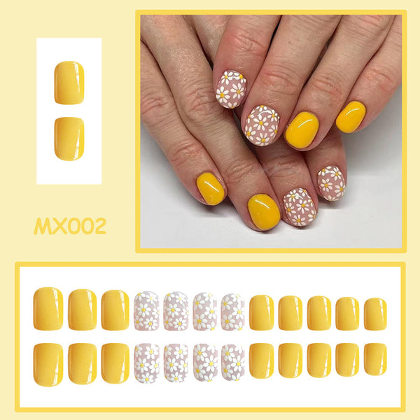 24pcs/Set Press On Nails