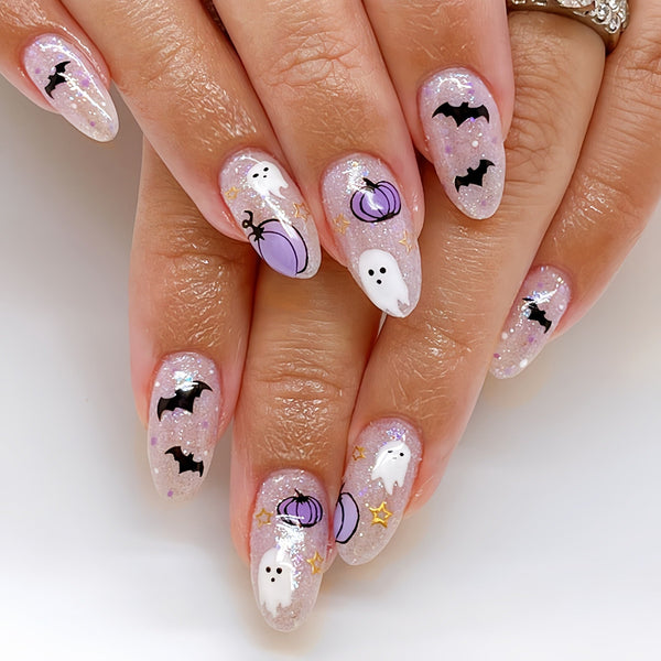 24pcs/Set Press On Nails