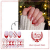 24pcs/Set Press On Nails JB974