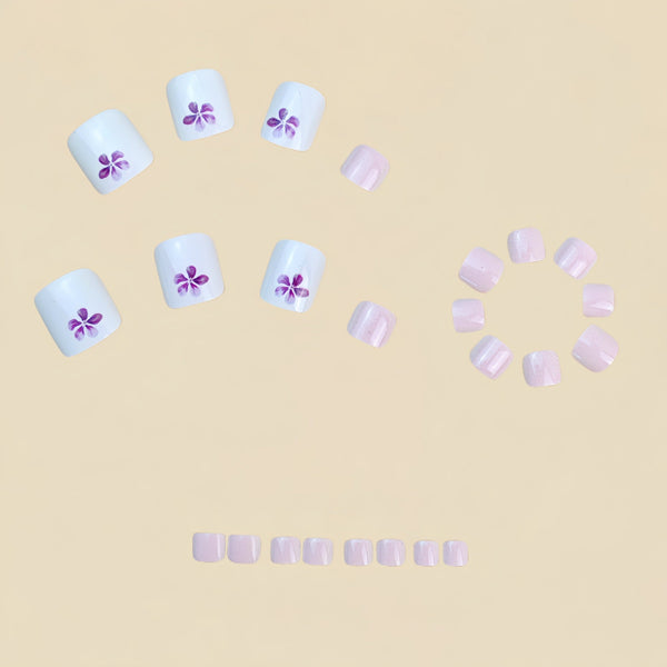 Pedicure fake nail Y997