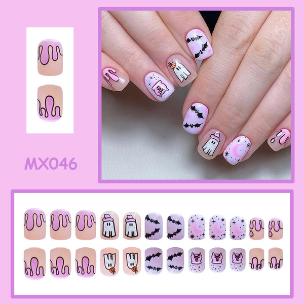 24pcs/Set Press On Nails