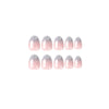 Sweet Cool Silver Sparkling Pink French