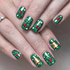 Embossed green bell cherry armor