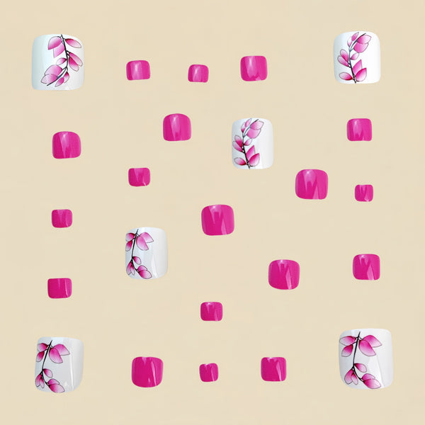 Pedicure fake nail Y1036