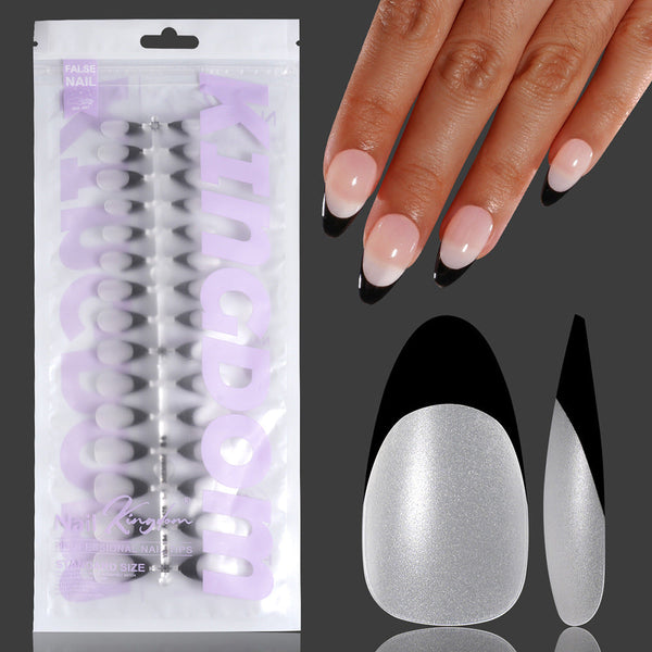 120 pcs French matte false nails